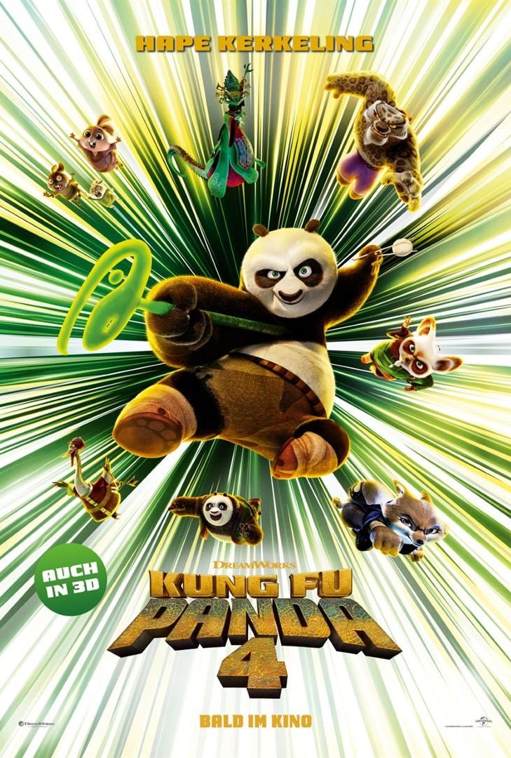Filmplakat „Kung Fu Panda 4“