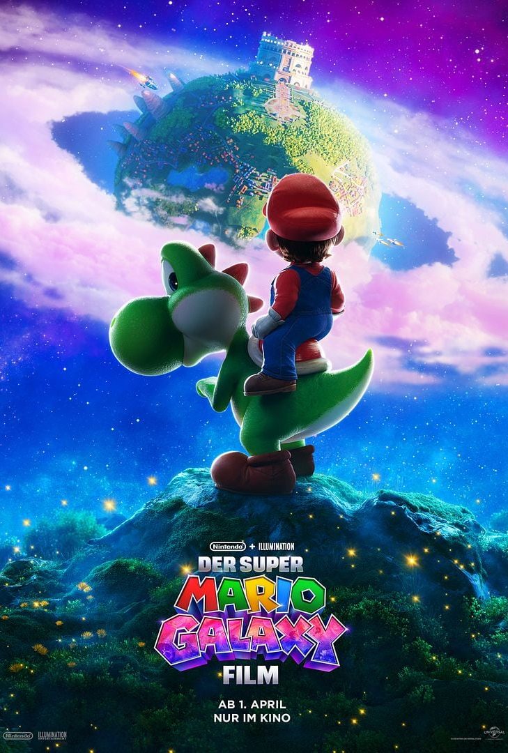 Filmplakat „Der Super Mario Galaxy Film“ Filmplakat „Der Super Mario Galaxy Film“