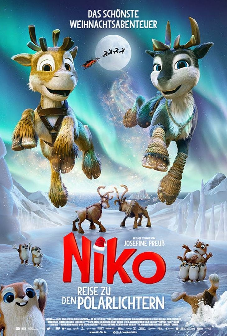 Filmplakat „Niko – Reise zu den Polarlichtern“