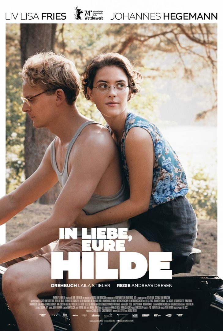 Filmplakat „In Liebe, Eure Hilde“