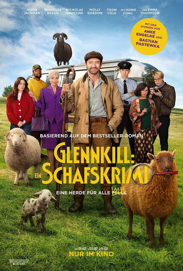 Filmplakat „Glennkill: Ein Schafskrimi“ Filmplakat „Glennkill: Ein Schafskrimi“