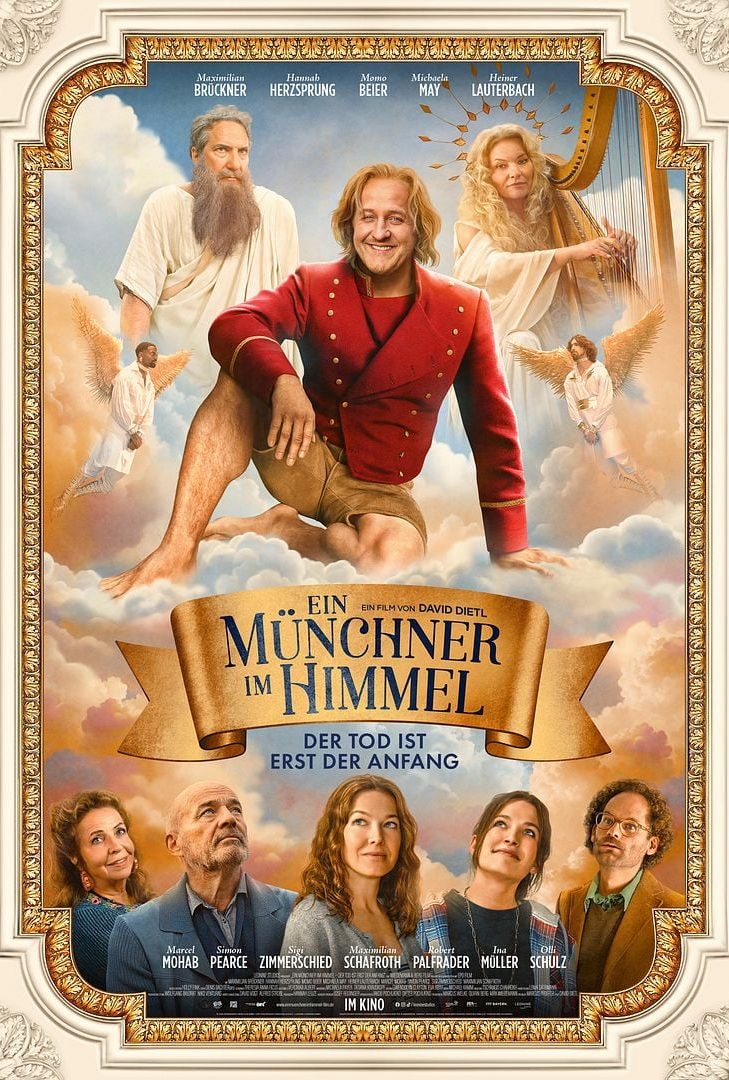 Filmplakat „Ein Münchner im Himmel – Der Tod ist erst der Anfang“ Filmplakat „Ein Münchner im Himmel – Der Tod ist erst der Anfang“