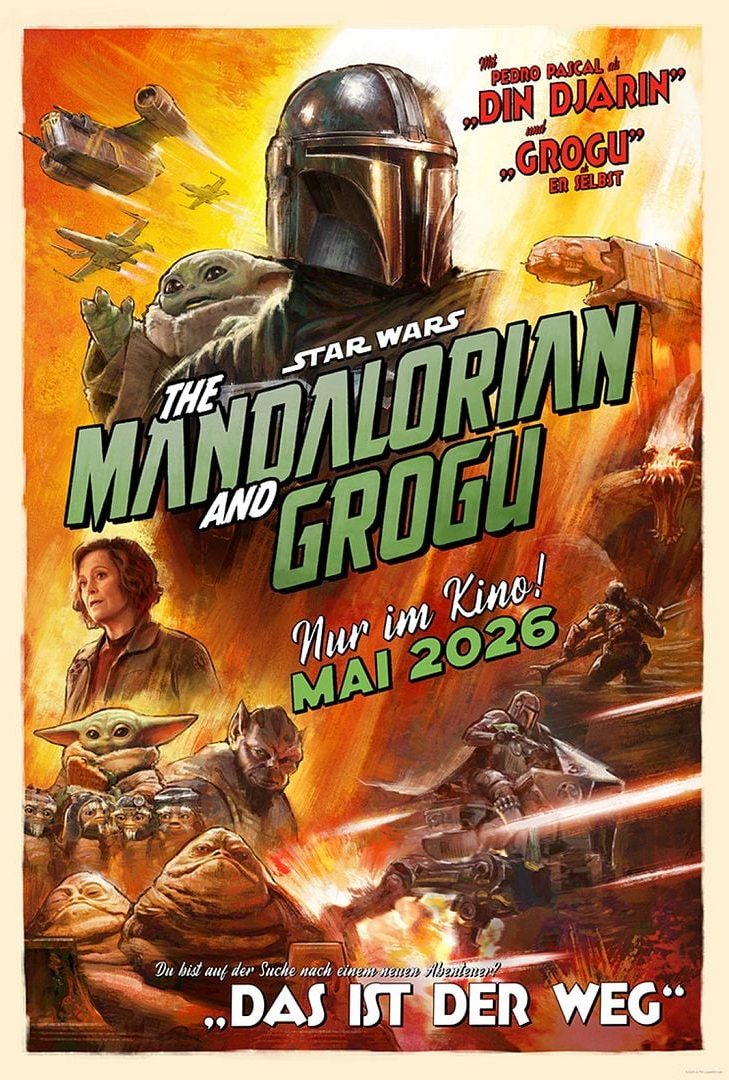 Filmplakat „The Mandalorian And Grogu“ Filmplakat „The Mandalorian And Grogu“