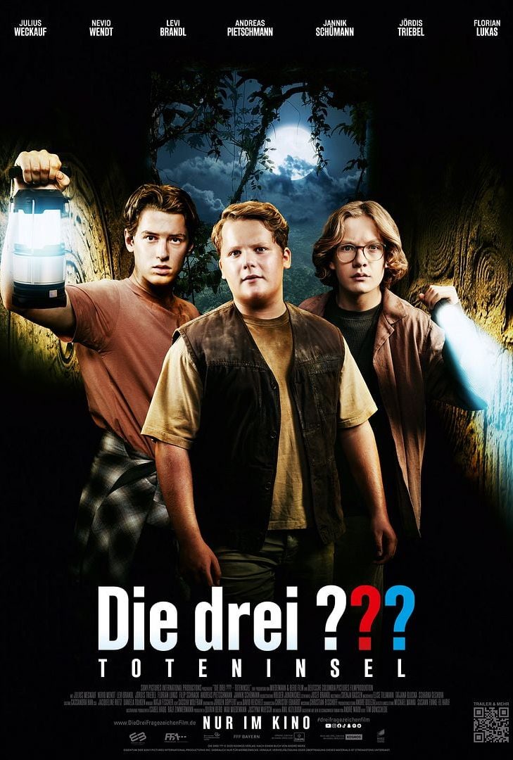 Filmplakat „Die drei ??? – Toteninsel“ Filmplakat „Die drei ??? – Toteninsel“