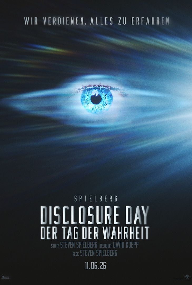 Filmplakat „Disclosure Day – Der Tag der Wahrheit“ Filmplakat „Disclosure Day – Der Tag der Wahrheit“