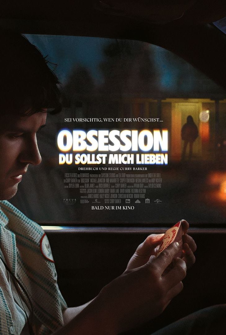 Filmplakat „Obsession – Du sollst mich lieben“ Filmplakat „Obsession – Du sollst mich lieben“