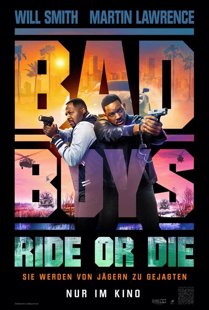 Filmplakat „Bad Boys: Ride or Die“