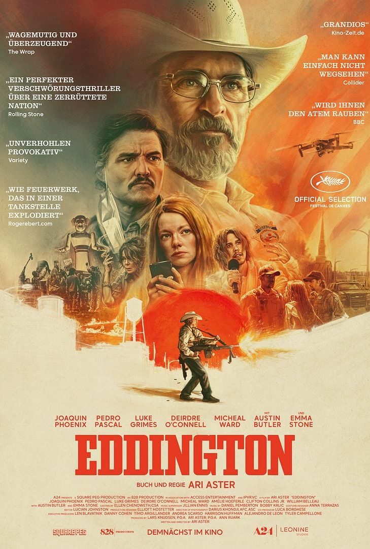 Filmplakat „Eddington“ Filmplakat „Eddington“