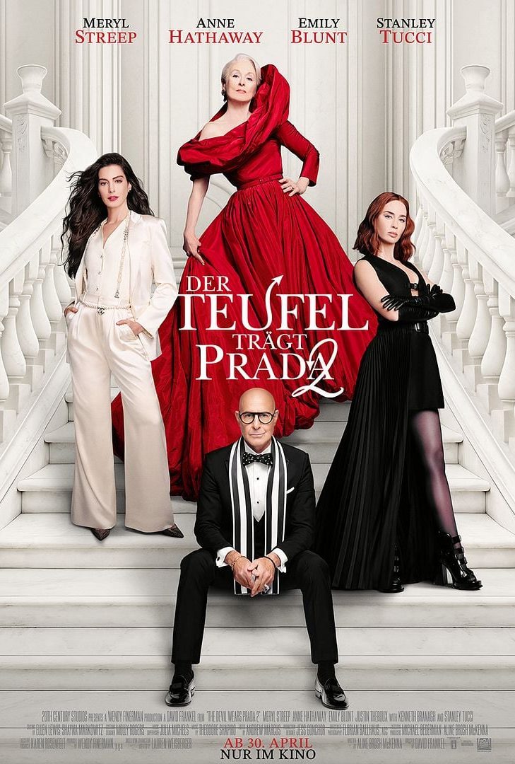 Filmplakat „Der Teufel trägt Prada 2“ Filmplakat „Der Teufel trägt Prada 2“