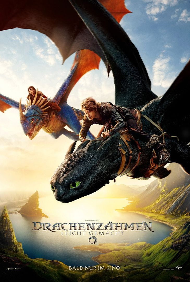 Filmplakat „Drachenzähmen leicht gemacht“ Filmplakat „Drachenzähmen leicht gemacht“
