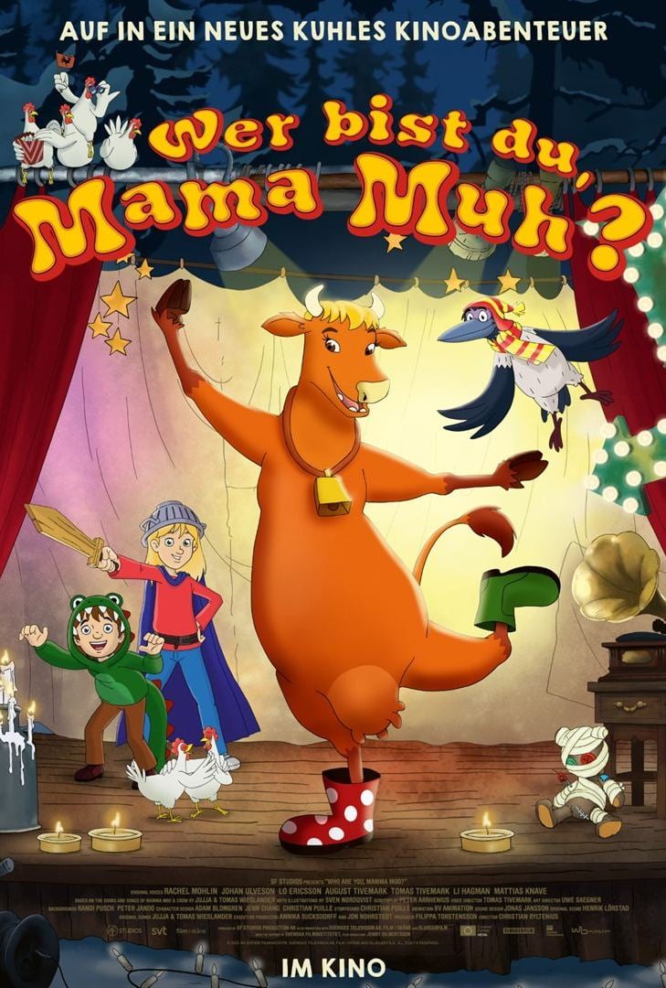 Filmplakat „Wer bist du, Mama Muh?“