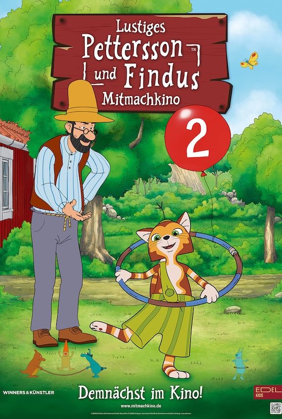 Plakat „Lustiges Pettersson und Findus Mitmachkino 2“ Plakat „Lustiges Pettersson und Findus Mitmachkino 2“