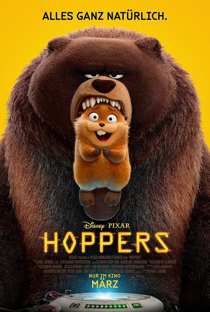 Filmplakat „Hoppers“ Filmplakat „Hoppers“