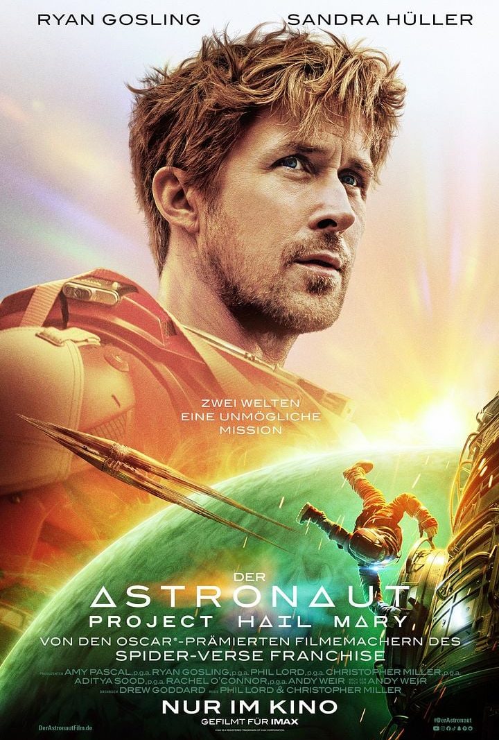 Filmplakat „Der Astronaut – Project Hail Mary“ Filmplakat „Der Astronaut – Project Hail Mary“