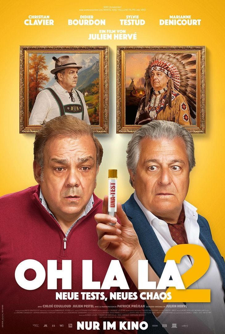 Filmplakat „Oh la la 2 – Neue Tests, neues Chaos“ Filmplakat „Oh la la 2 – Neue Tests, neues Chaos“