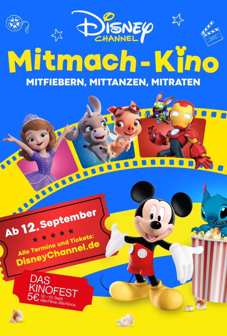 Plakat „Disney Channel Mitmach-Kino“ Plakat „Disney Channel Mitmach-Kino“